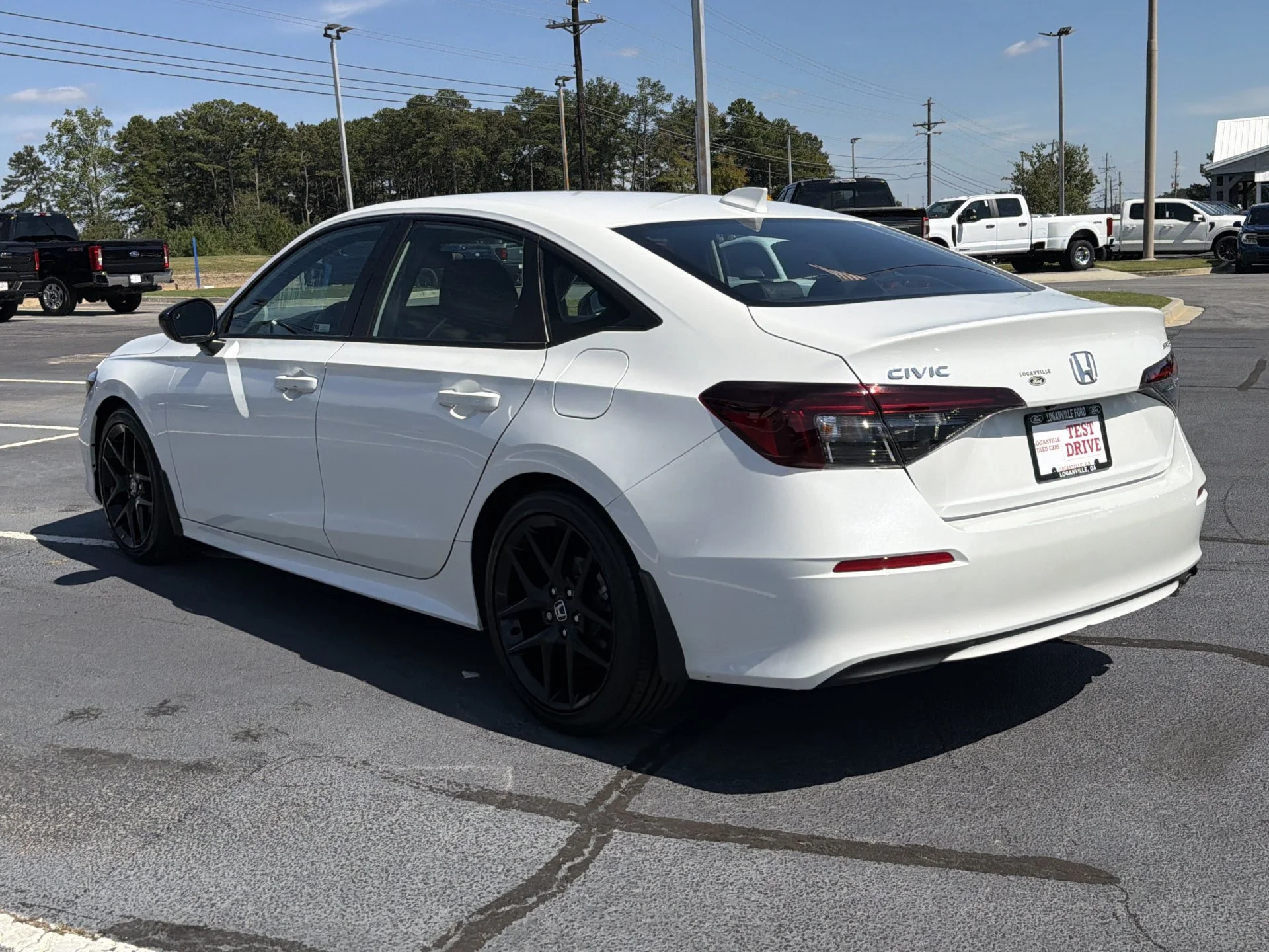 Certified Used 2025 Platinum White Pearl Honda Sport image 23