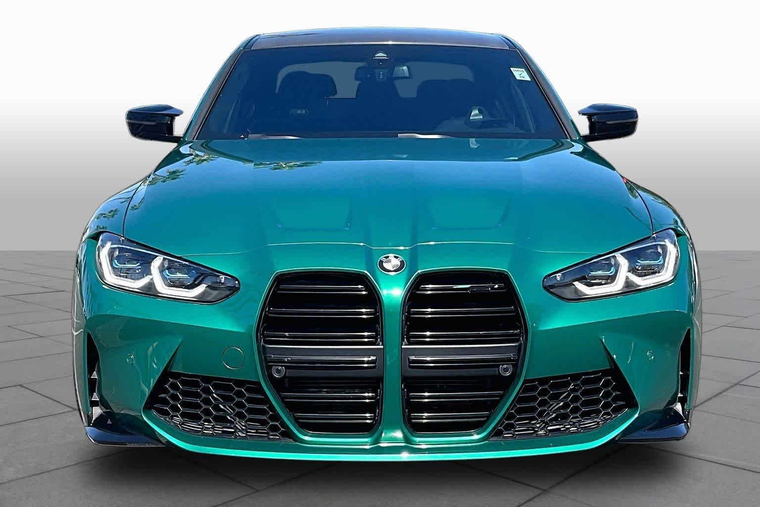 Used 2021 Isle of Man Green Metallic BMW Competition image 3