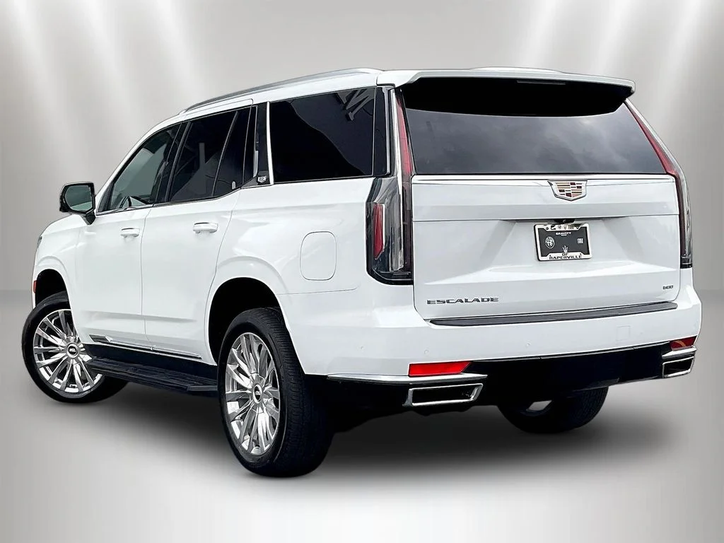Used 2024 Crystal White Tricoat Cadillac Premium Luxury image 4