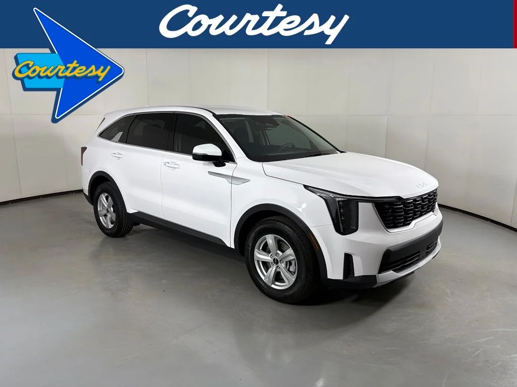 New 2026 Glacial White Pearl Kia LX image 1
