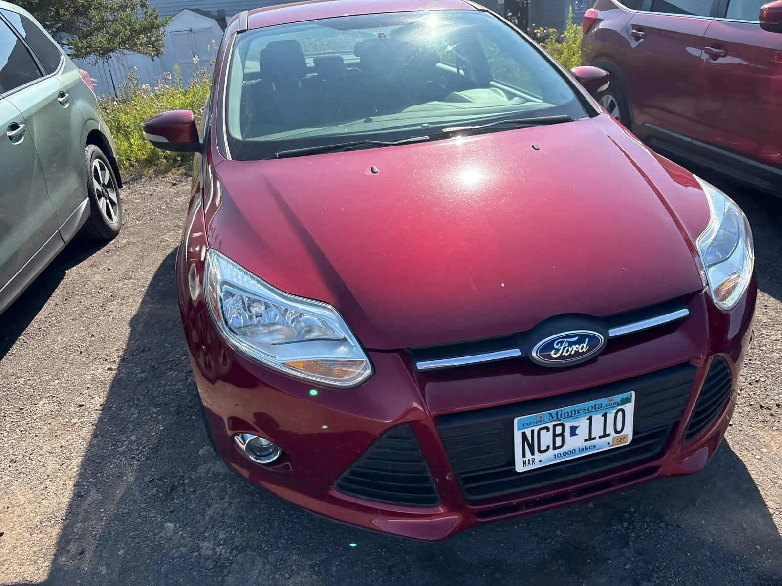 Used 2014 Ruby Red Tinted Clearcoat Ford SE image 7