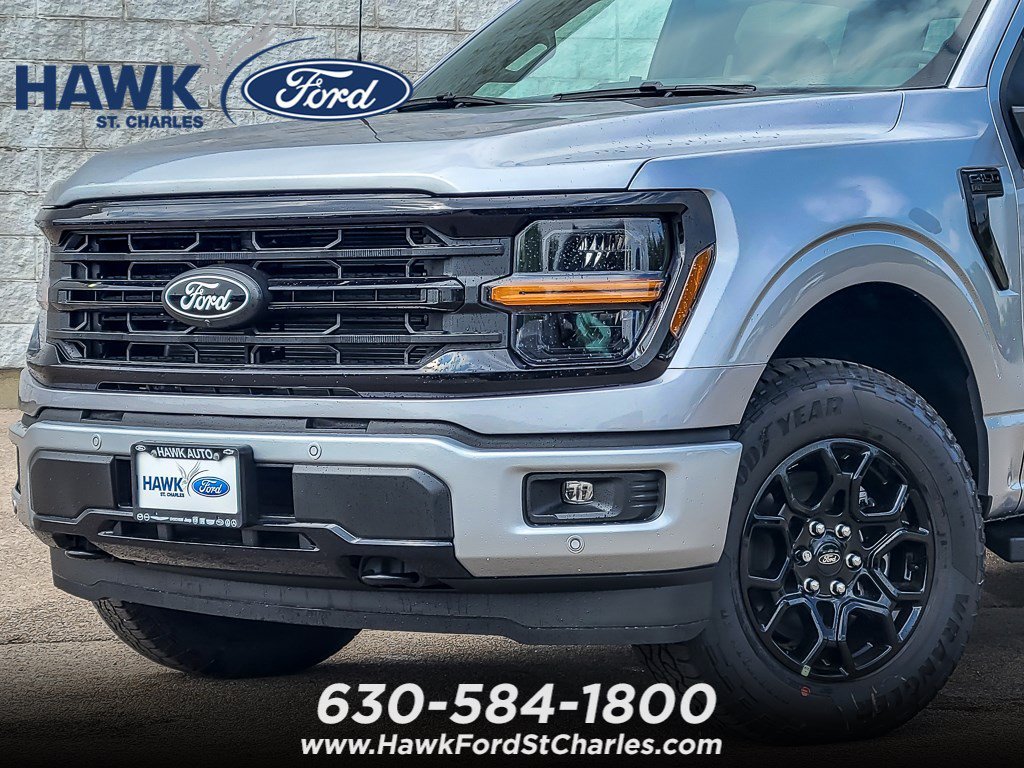 New 2026 Iconic Silver Metallic Ford XLT image 2