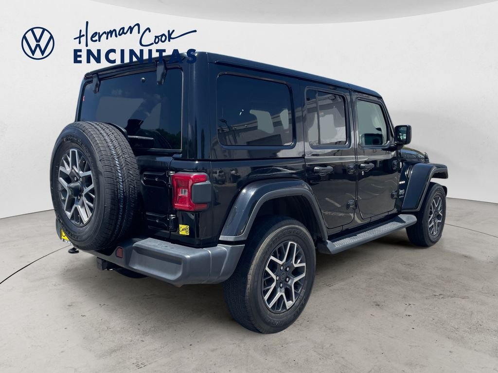 Used 2024 Black Clearcoat Jeep Sahara image 5