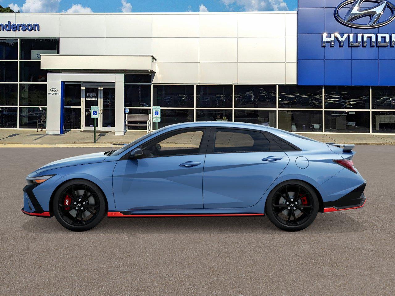 New 2026 Performance Blue Hyundai Sedan image 3