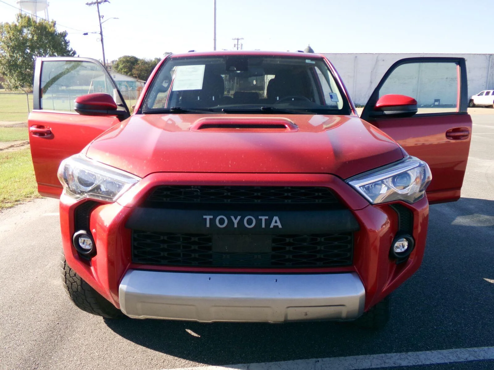 Used 2022 Barcelona Red Metallic Toyota TRD Off-Road image 5