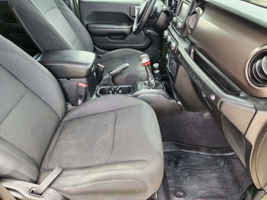 Used 2020 Sarge Green Clearcoat Jeep Sport image 16