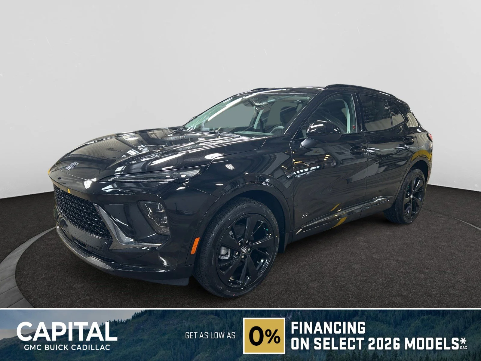 New 2026 Ebony Twilight Metallic Buick Sport Touring AWD image 1
