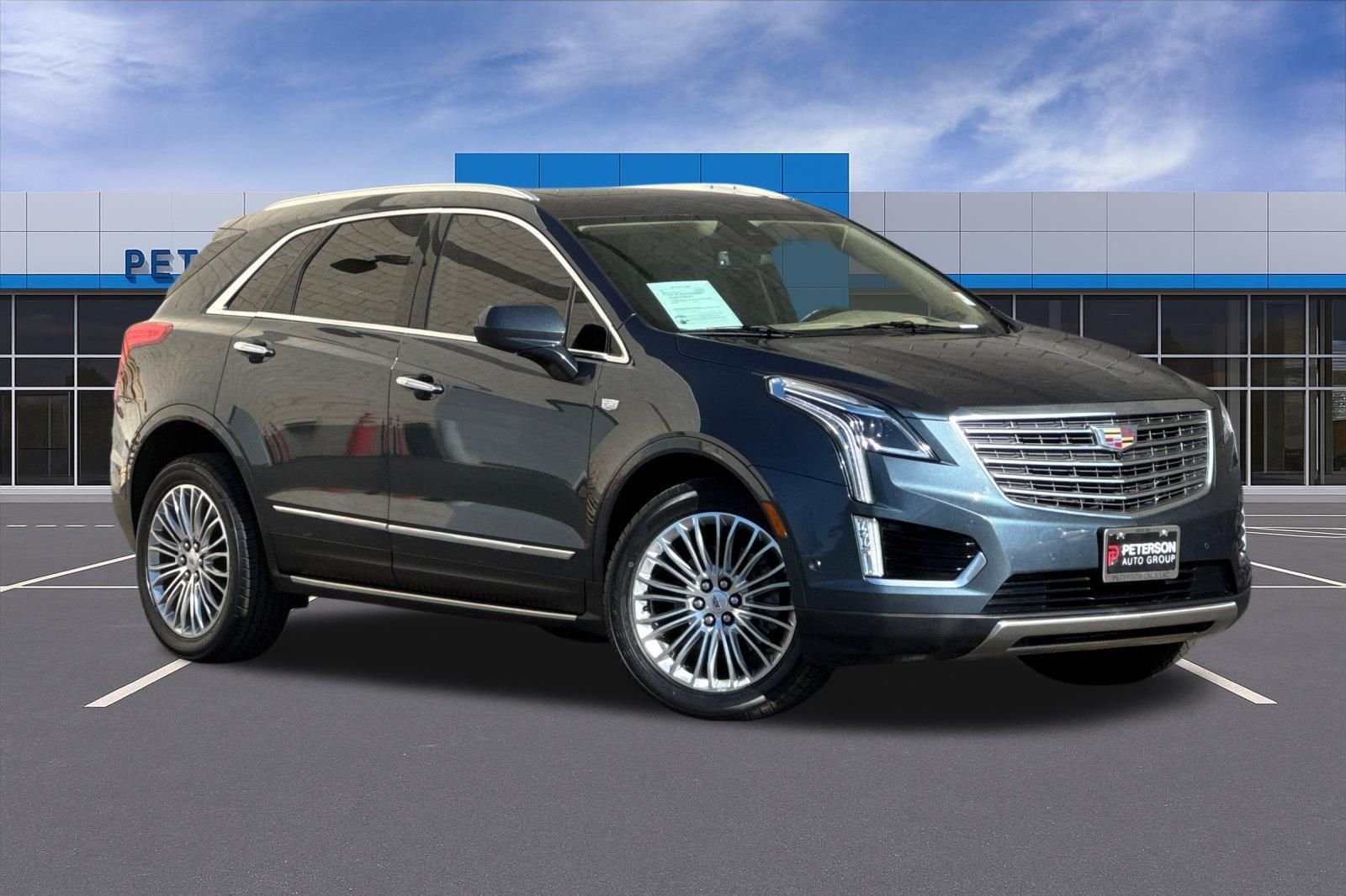 Used 2019 Gray Cadillac Platinum image 2