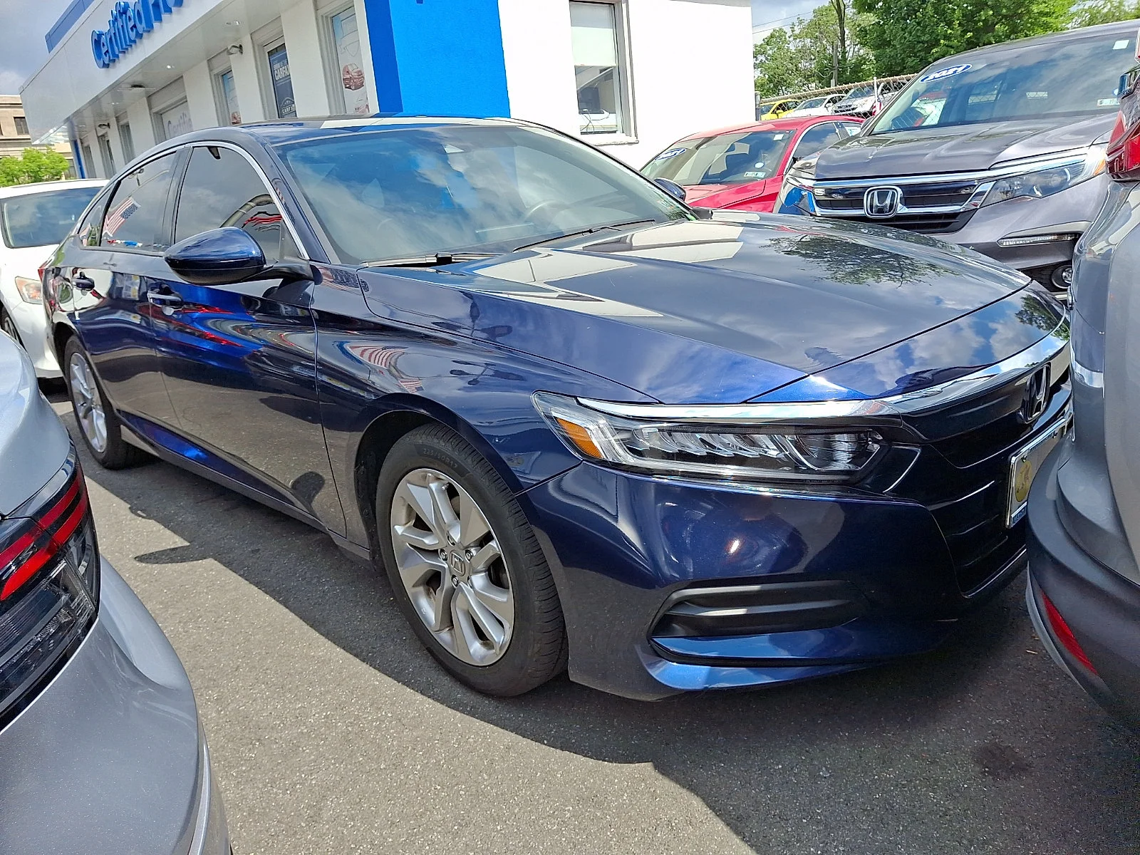 Used 2019 Honda Accord LX with VIN 1HGCV1F1XKA116602 for sale in Ardmore, PA