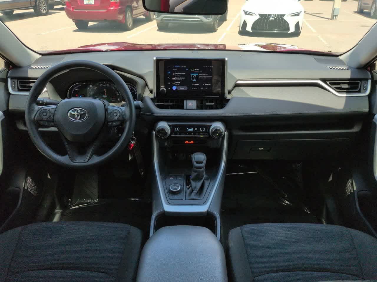 Certified Used 2025 Ruby Flare Pearl Toyota Hybrid LE image 14