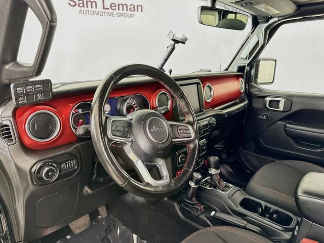 Used 2022 Black Jeep Unlimited Rubicon image 9