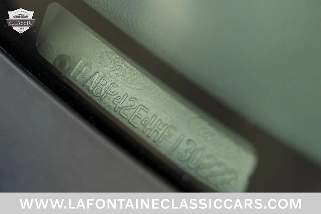 Used 1987 Black Ford GT image 10