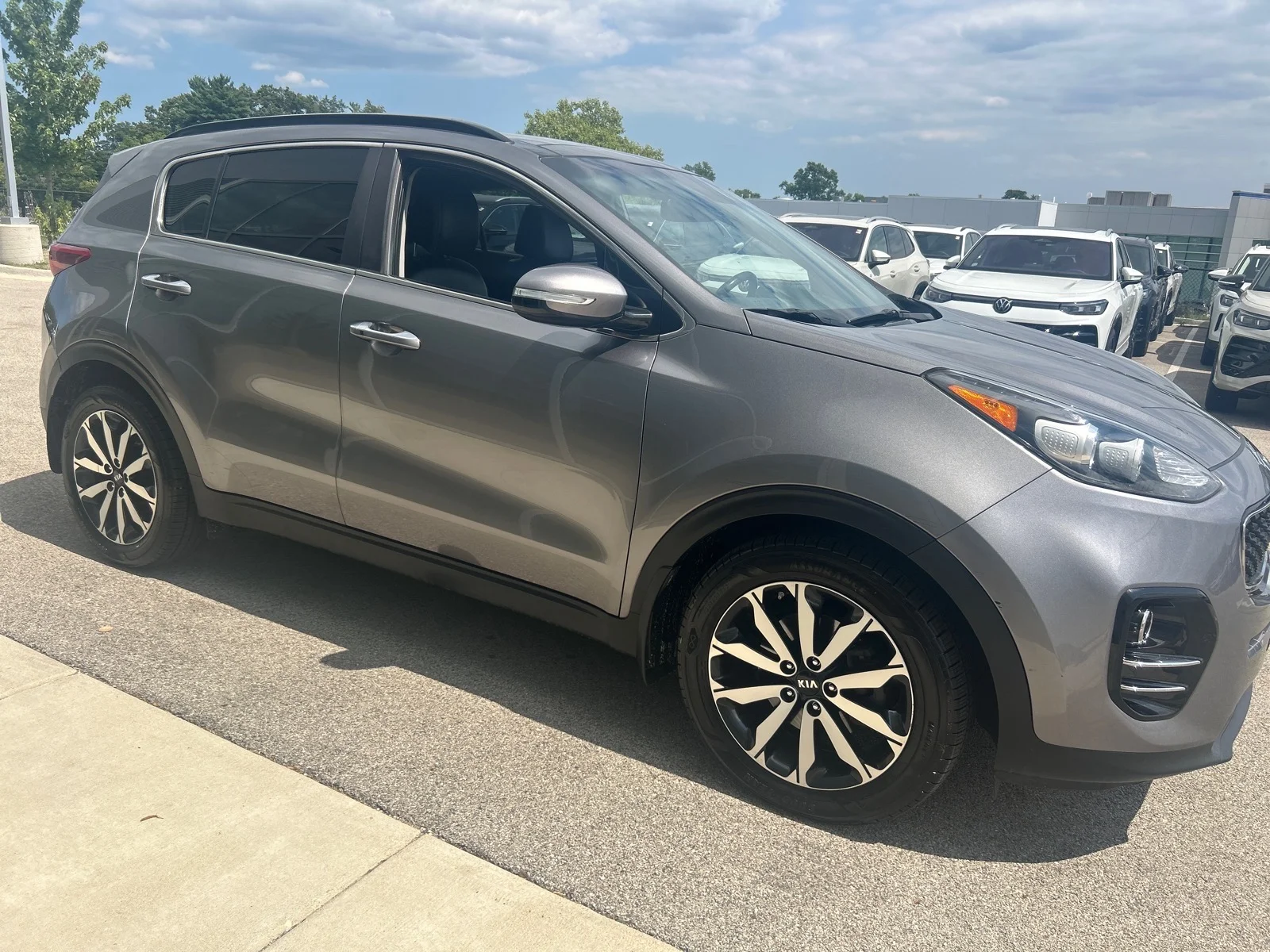 Used 2018 Gray Kia EX image 6