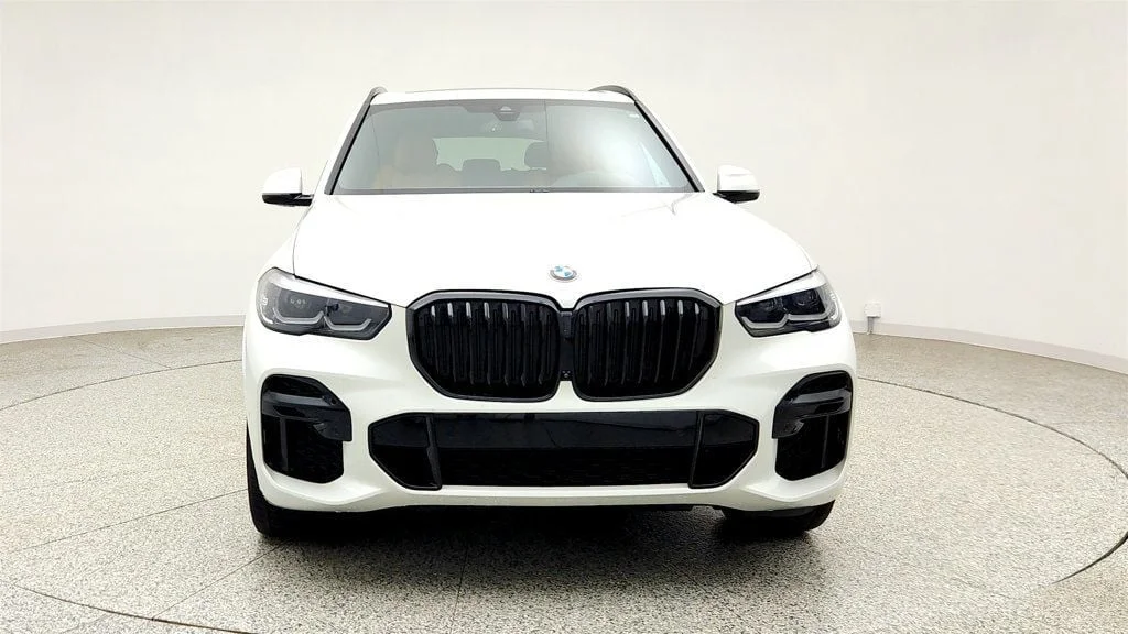 Used 2023 Mineral White Metallic BMW xDrive40i SAV w/ M Sport Package & Premium Package image 2