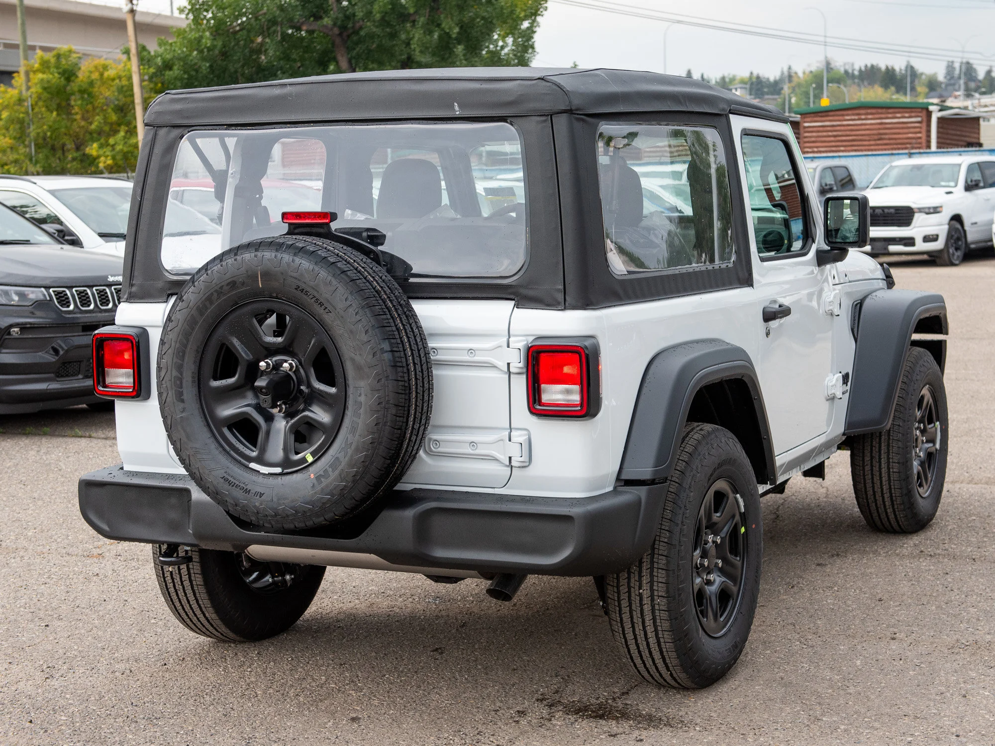 Used 2025 White Jeep Sport* 2 Door, Soft Top 4x4 image 5