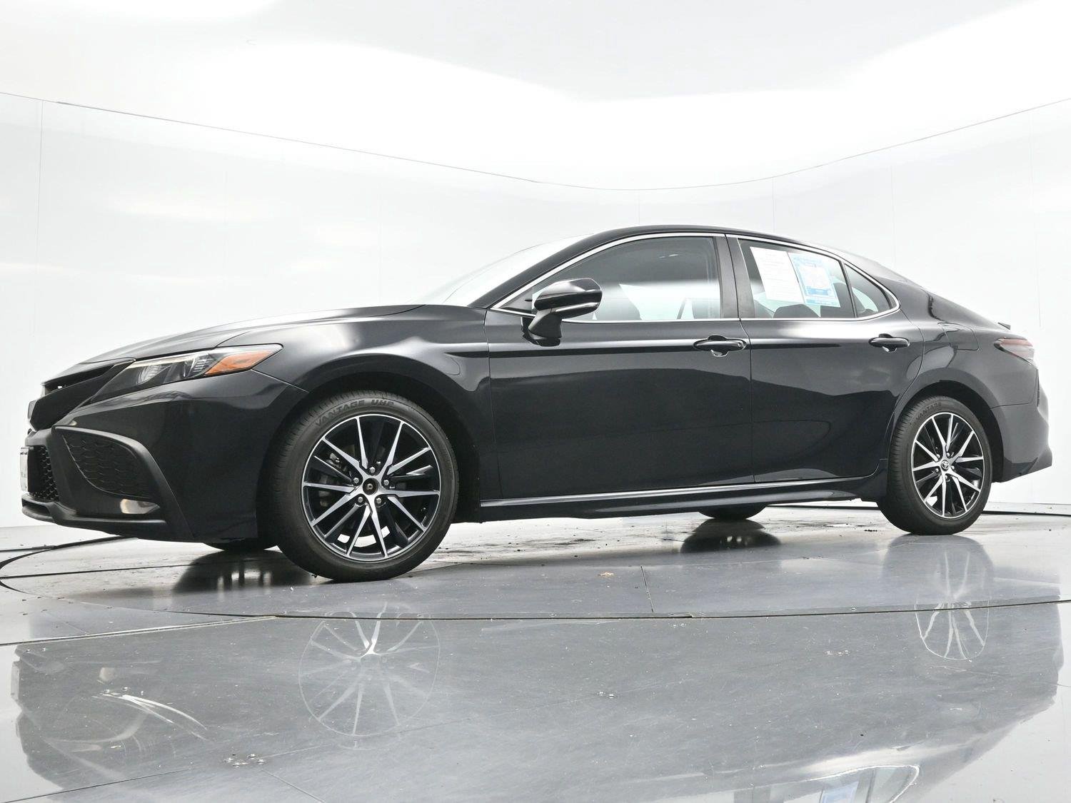 Used 2023 Midnight Black Metallic Toyota SE image 45