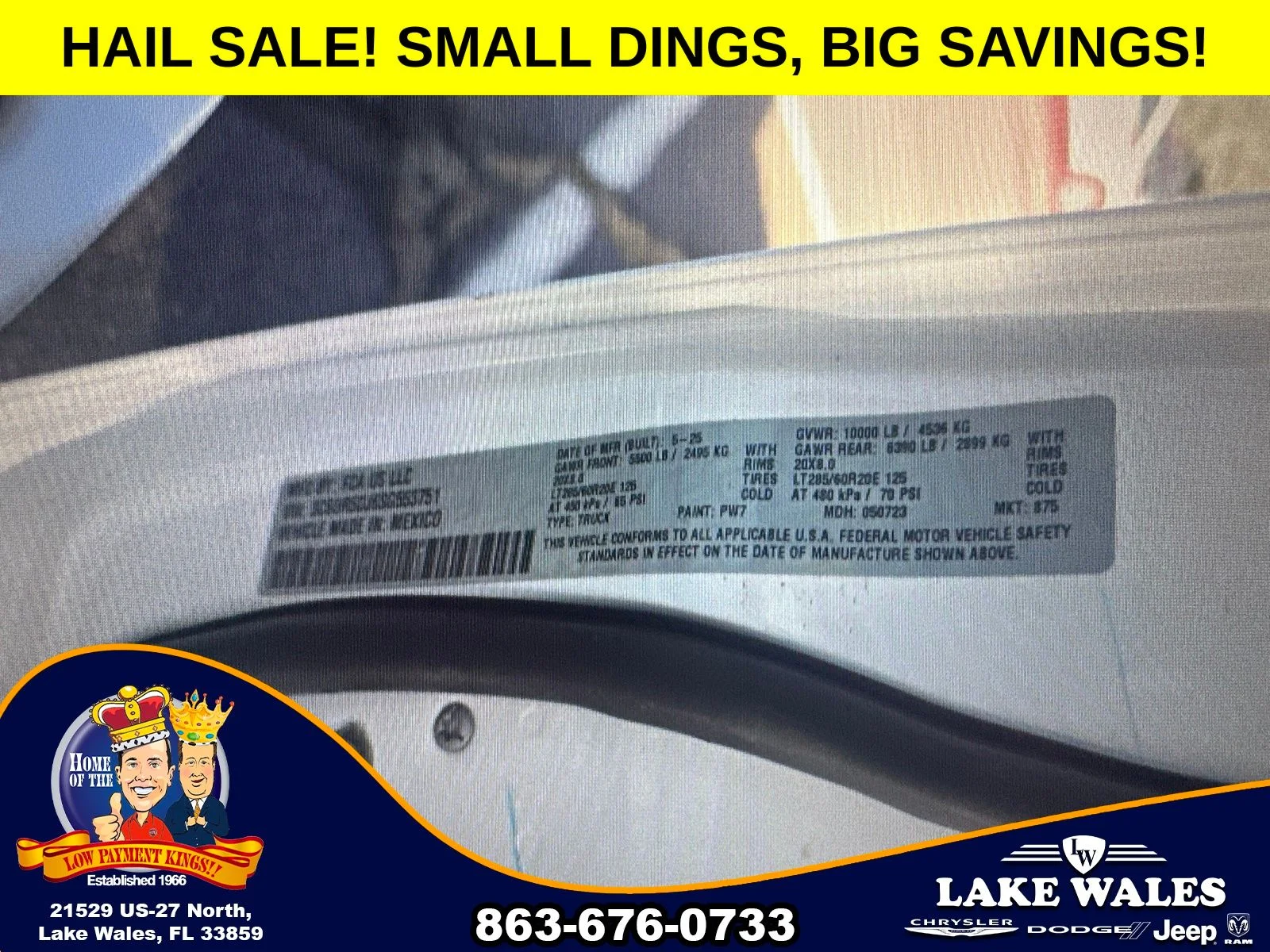 Used 2025 White Ram Big Horn image 7