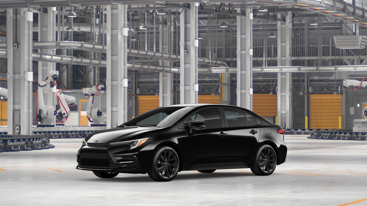 New 2026 Midnight Black Metallic Toyota SE image 2