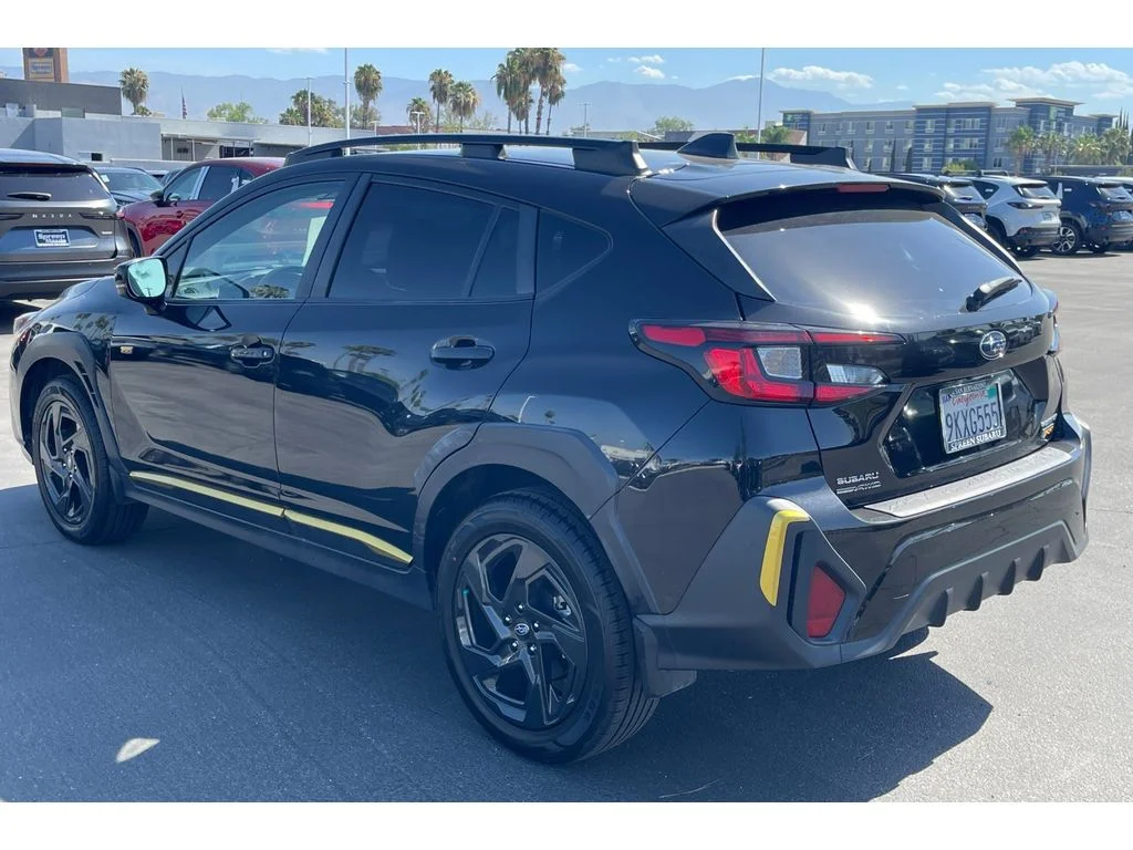Used 2024 Crystal Black Silica Subaru Sport image 3