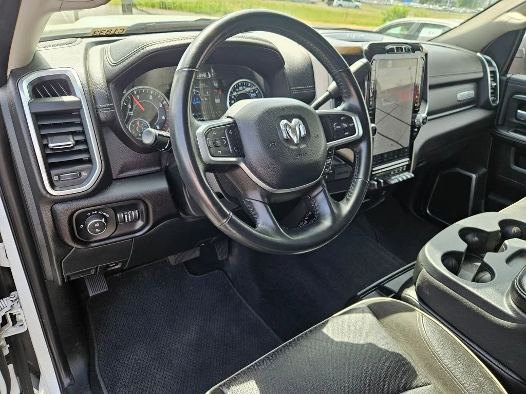 Used 2024 Bright White Clearcoat Ram Laramie image 13