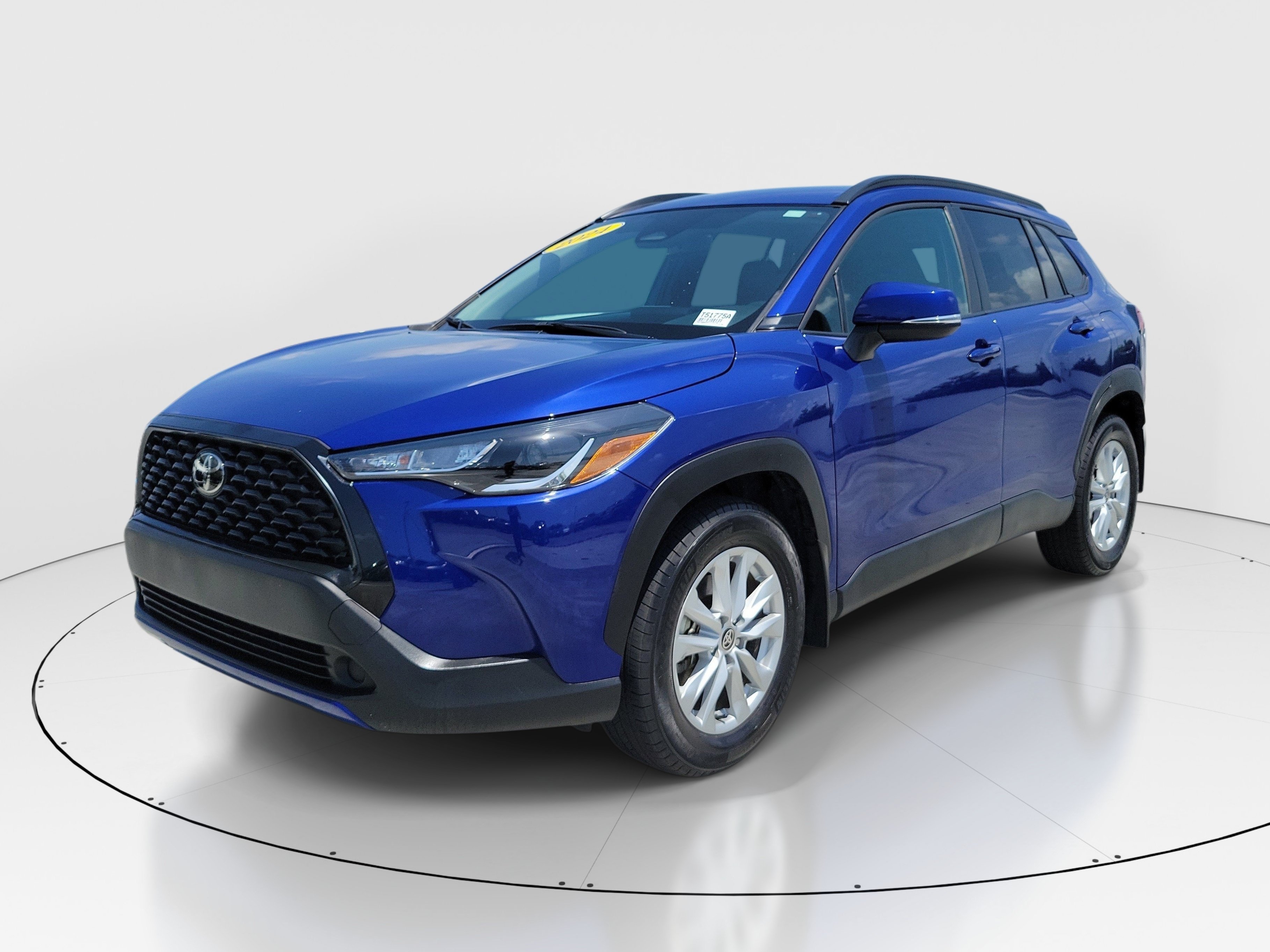 Used 2024 Blue Toyota LE image 3