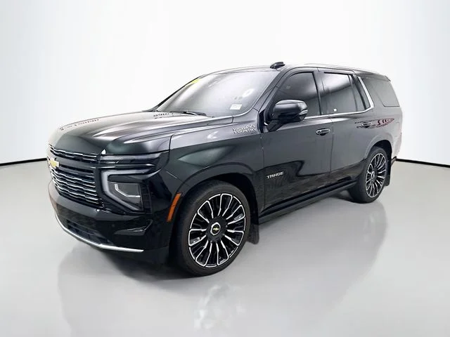 Used 2025 Black Chevrolet High Country image 4