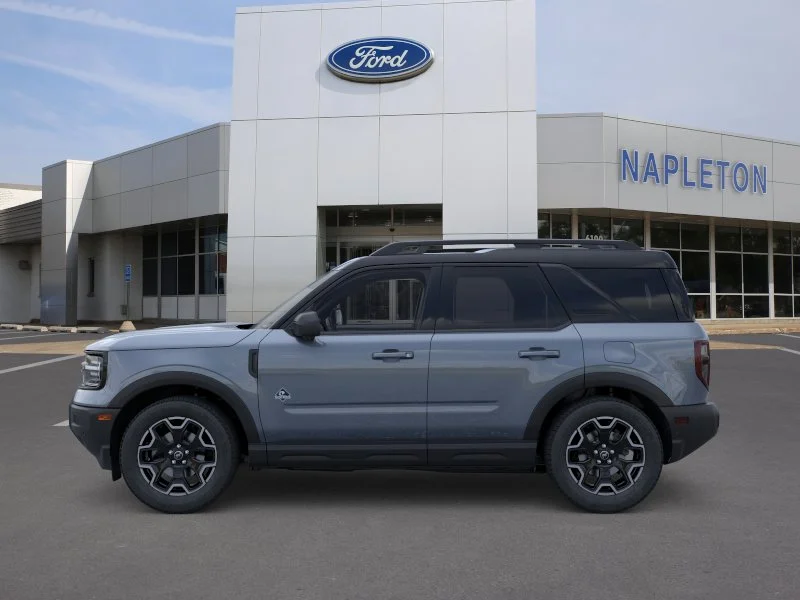 New 2025 Azure Gray Metallic Tri-Coat Ford Outer Banks® image 40