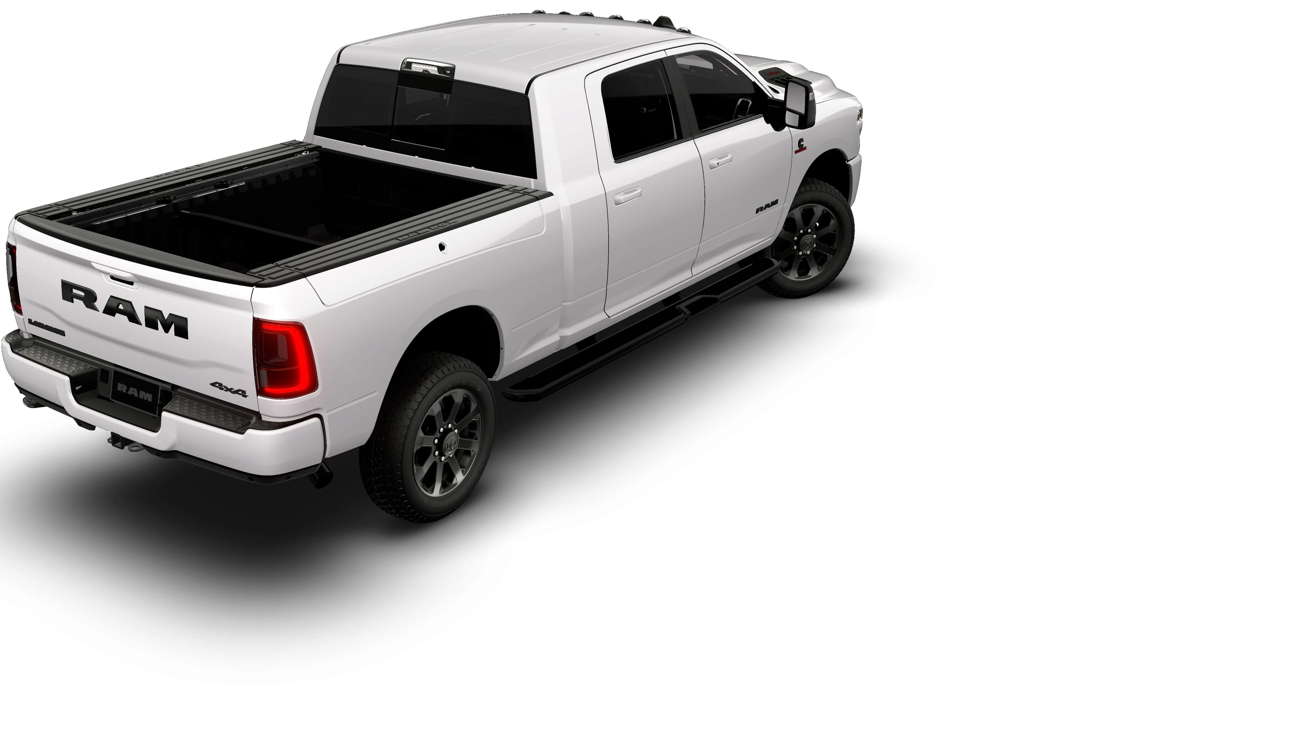 New 2026 Bright White Clear-Coat Exterior Paint RAM LARAMIE image 2