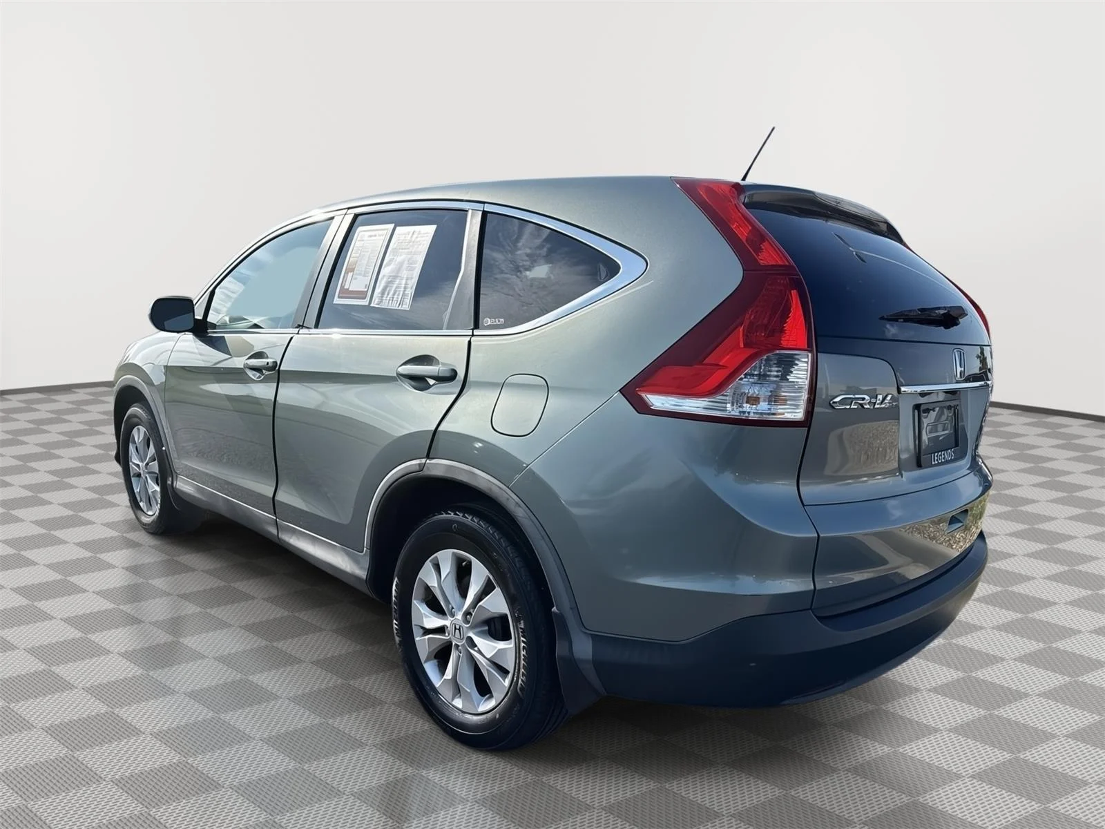 Used 2012 Opal Sage Metallic Honda EX image 9