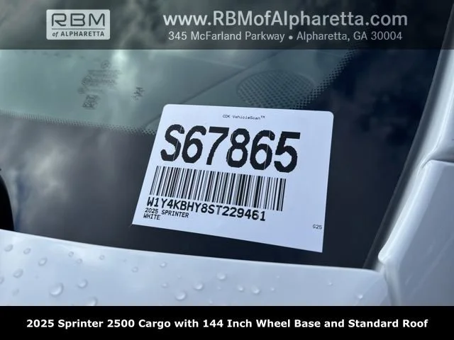 2025 Mercedes-Benz Sprinter Cargo Van Base - Photo 37