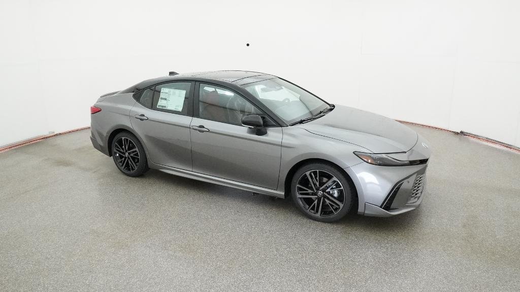 New 2026 Heavy Metal with Midnight Black Metallic roof Toyota XSE image 3