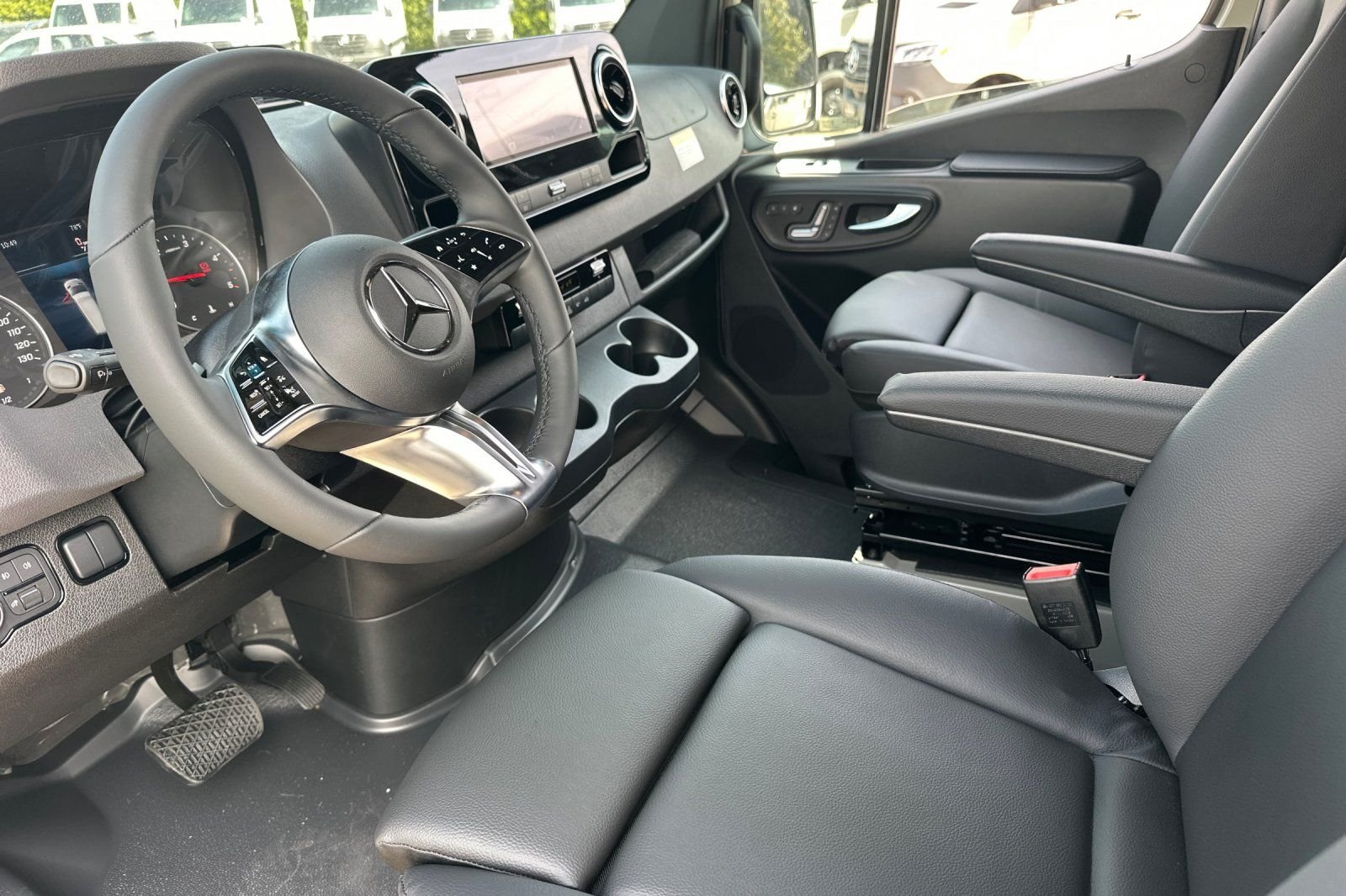 New 2026 Stone Gray Mercedes-Benz Cargo 144 WB image 8