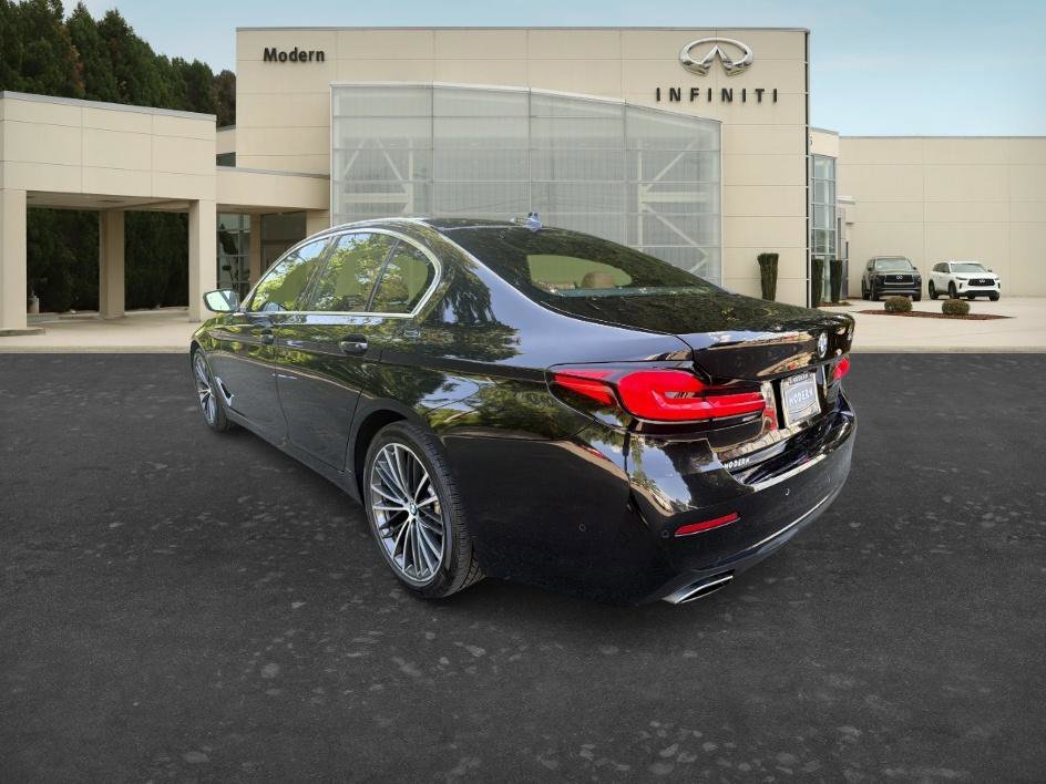 Used 2021 Black Sapphire Metallic BMW 540i image 6
