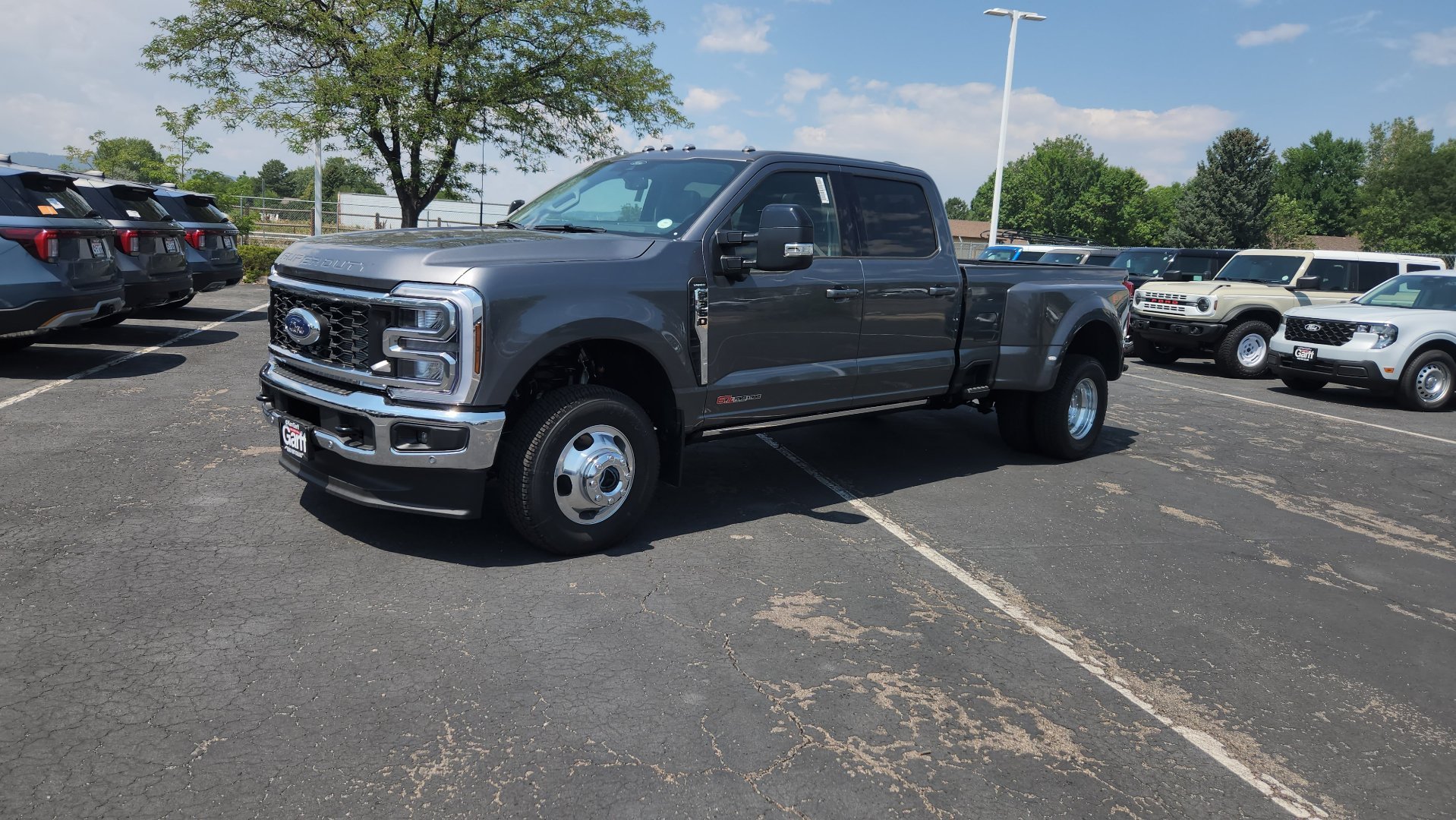 New 2026 Carbonized Gray Metallic Ford LARIAT image 3