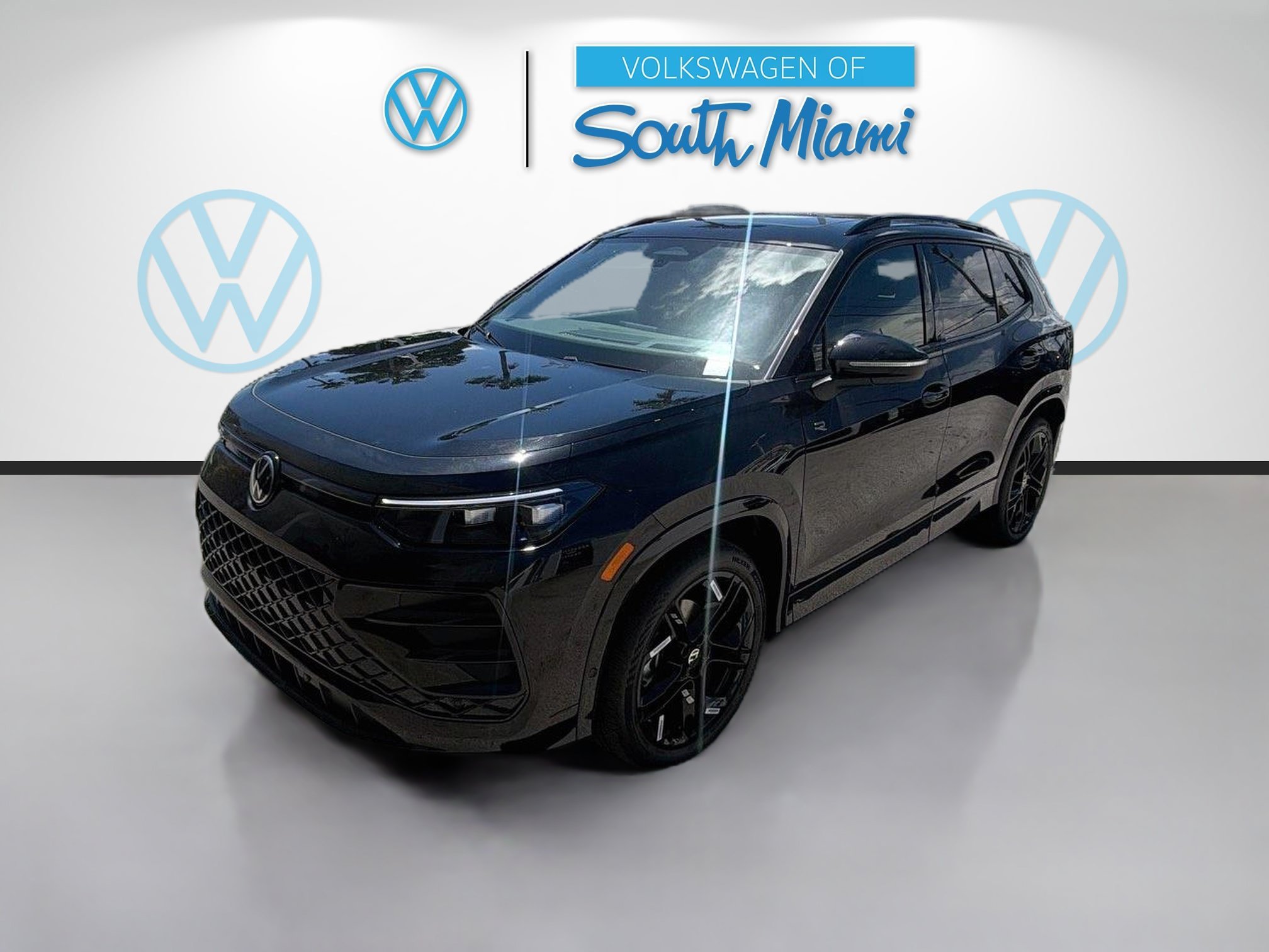 New 2026 Black Volkswagen SE R-Line Black image 3