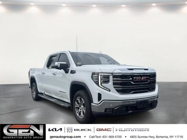 Used 2022 Summit White GMC SLT image 1