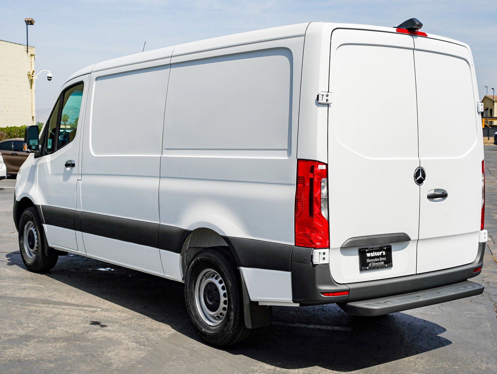 New 2026 Arctic White Mercedes-Benz 2500 Standard Roof I4 Diesel 144 Worker RWD image 4