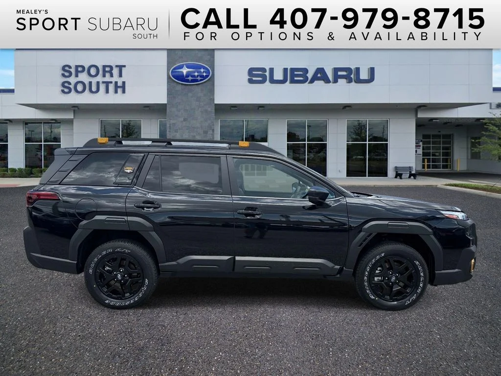 New 2026 CRYSTAL BLACK SILICA Subaru Wilderness image 2