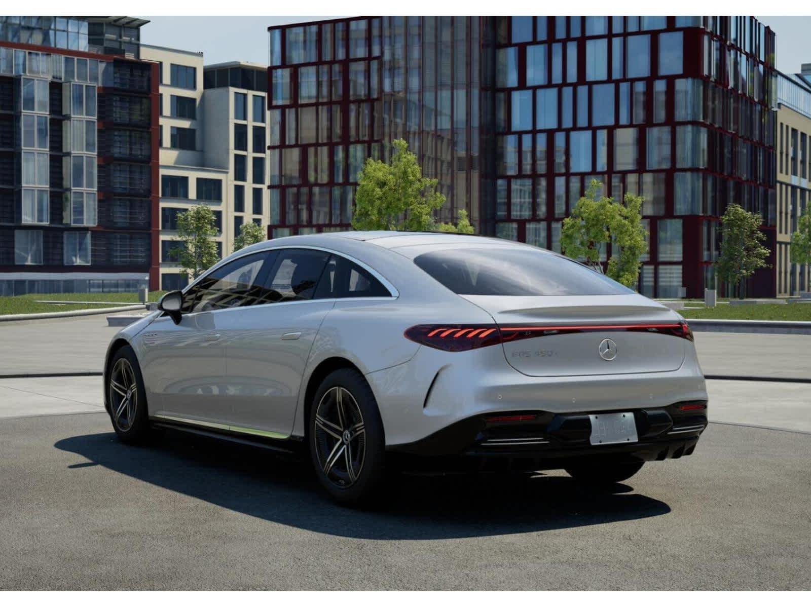 New 2026 MANUFAKTUR Moonlight White Metallic Mercedes-Benz EQS 450+ image 26
