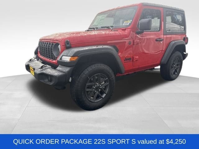 New 2026 Firecracker Red Clear-Coat Exterior Paint Jeep Sport S image 3