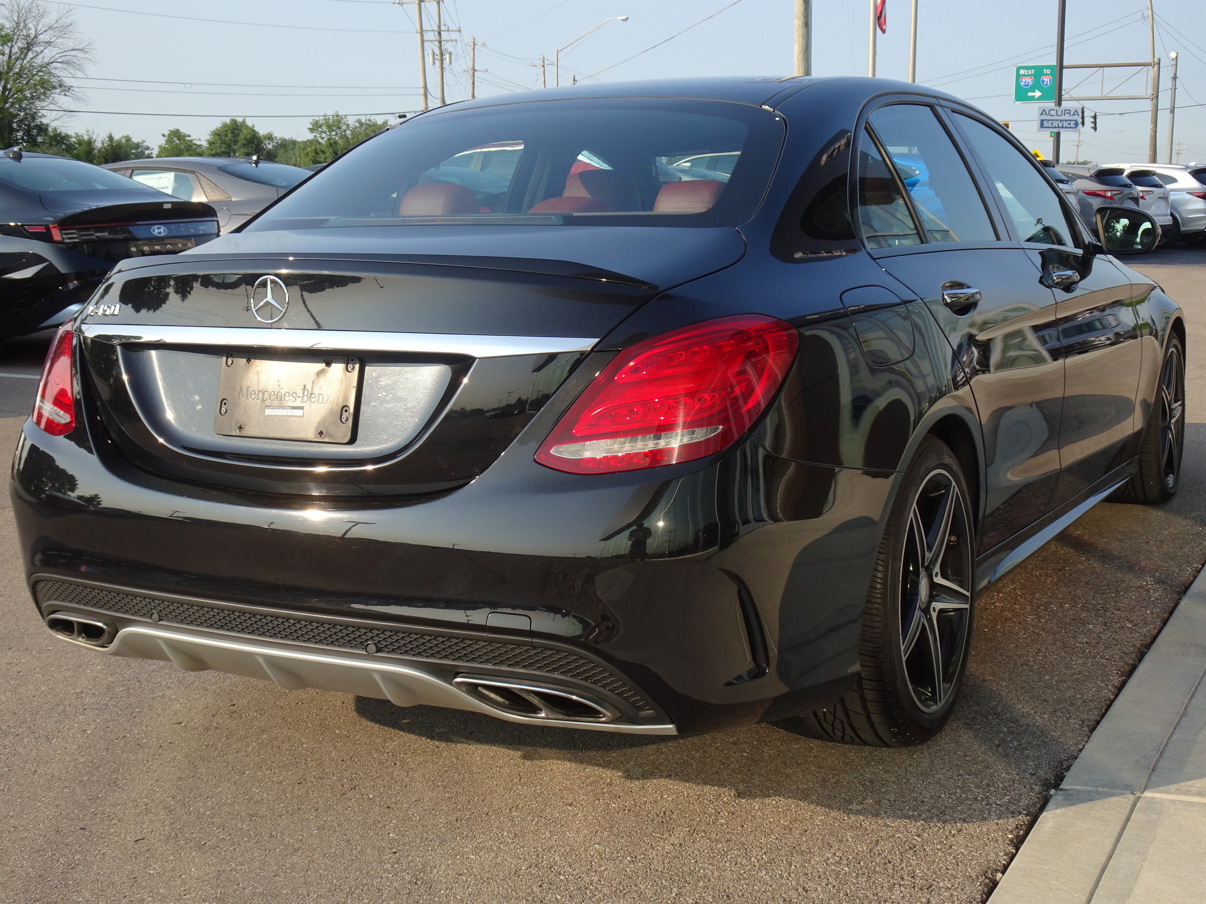 Used 2016 Obsidian Black Metallic Mercedes-Benz C 450 AMG® image 5