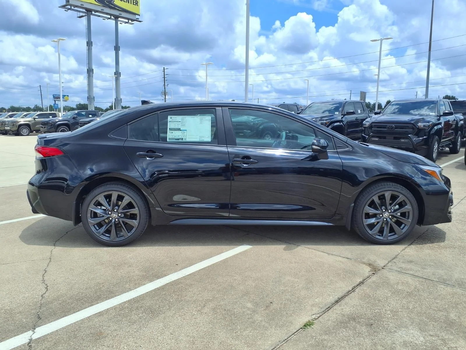 New 2026 Black Toyota SE image 5