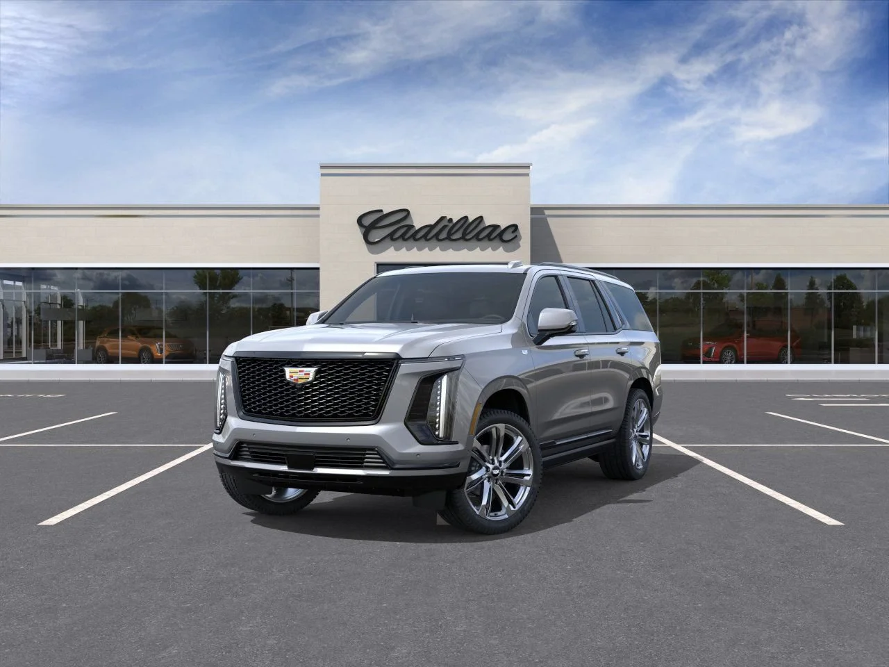 New 2026 Argent Silver Metallic Cadillac Sport image 8