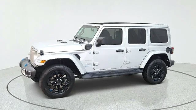 Used 2023 Silver Jeep Sahara 4xe image 5