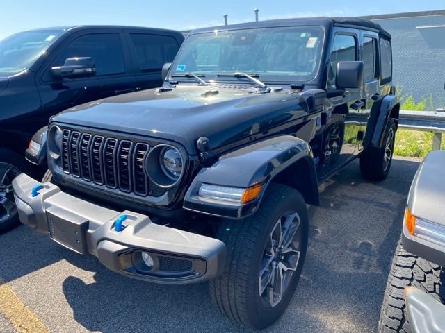 Used 2024 Black Jeep Sport S 4xe image 1