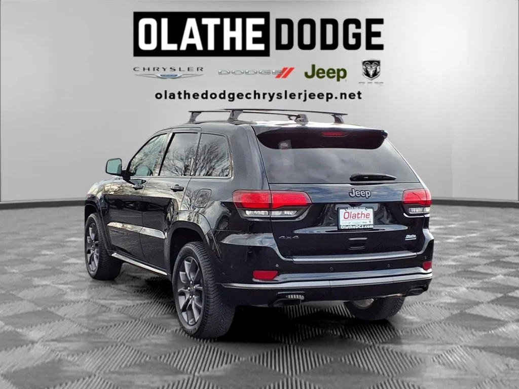 Certified Used 2021 Black Jeep Overland image 3