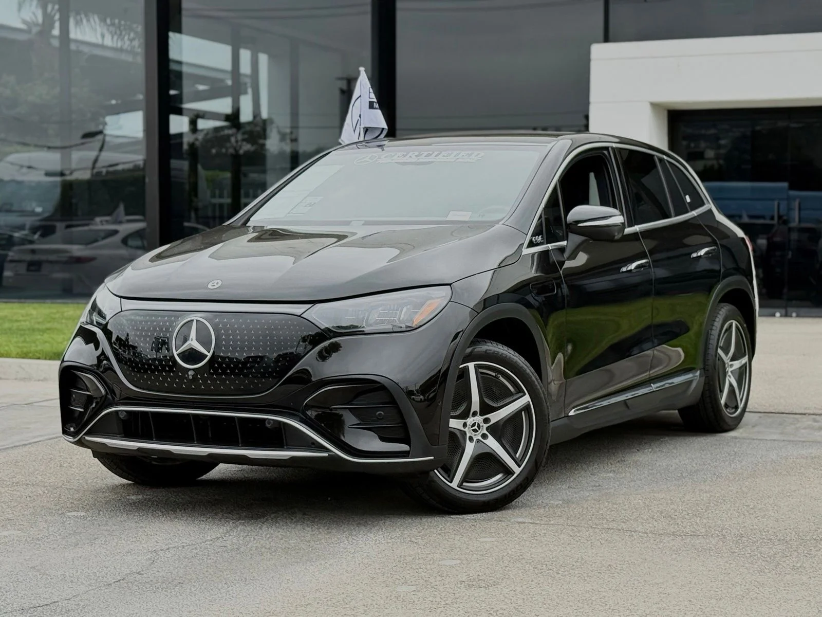Certified 2023 Mercedes-Benz EQE SUV Base with VIN 4JGGM2BB3PA001611 for sale in Anaheim, CA