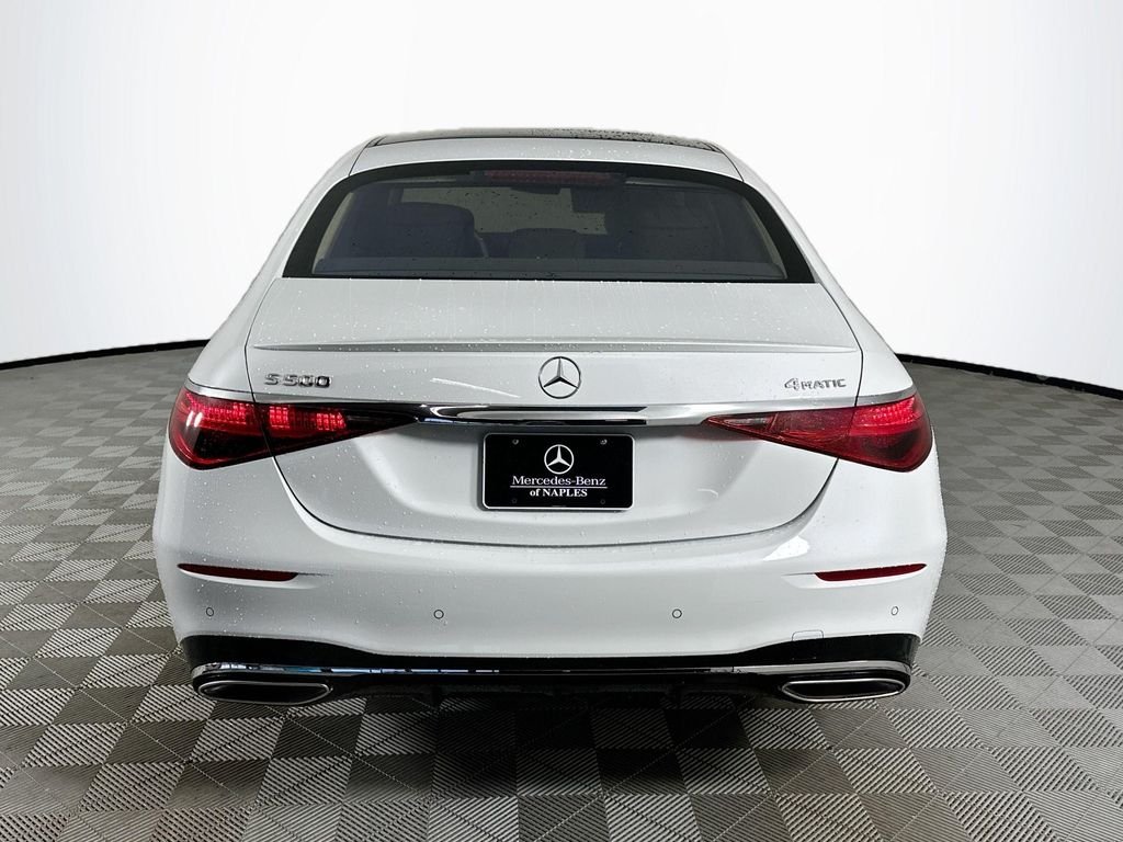 New 2026 MANUFAKTUR Moonlight White Metallic Mercedes-Benz S 500 image 6