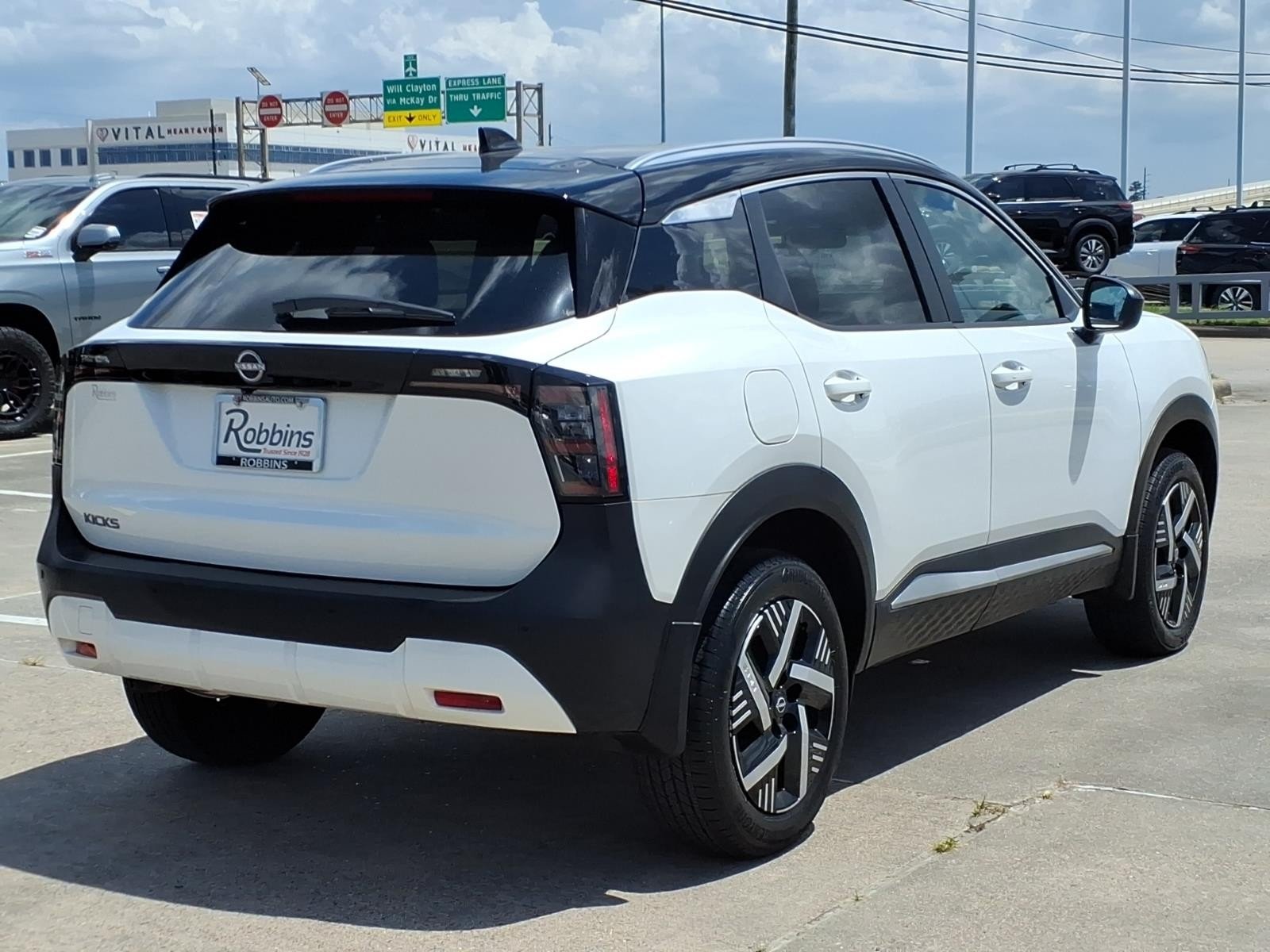 2026 Nissan Kicks SV White at Robbins Nissan