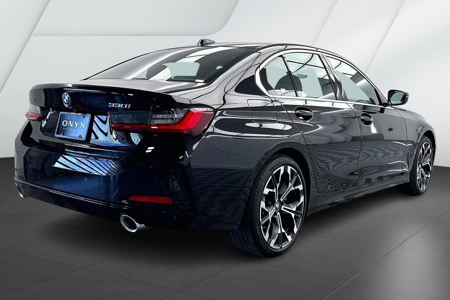 New 2026 Jet Black BMW 330i NA xDrive image 3